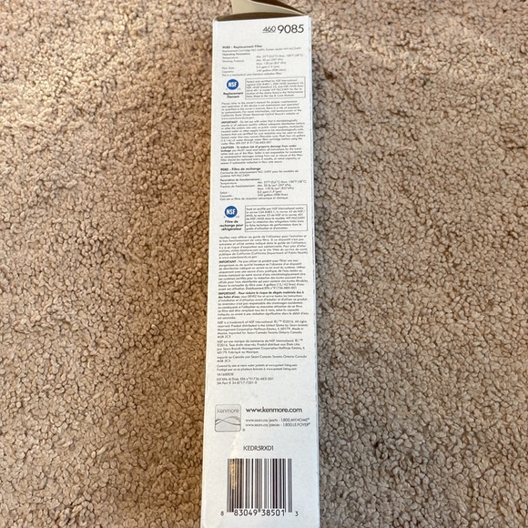 NWT kenmore replacement refrigerator filter 460-9085 - Picture 4 of 6